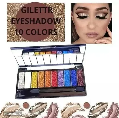 Best 10 Color Glitter Pocket Eyeshadow Palette-thumb0