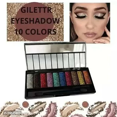 Best 10 Color Glitter Pocket Eyeshadow Palette-thumb0