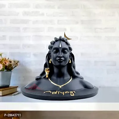 Adiyogi Shiva Statue for Home and Car Dashboard Showpiece-thumb0