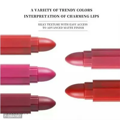 Awesome 5 In 1 Waterproof Matte Lipstick - 7.5gm-thumb2