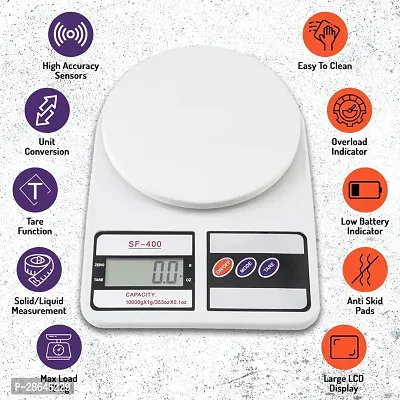 Digital Kitchen Weighing Machine With LCD Display For Measuring Food-thumb3