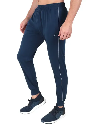 Female Casual Black Track Pants with Belt and Grip