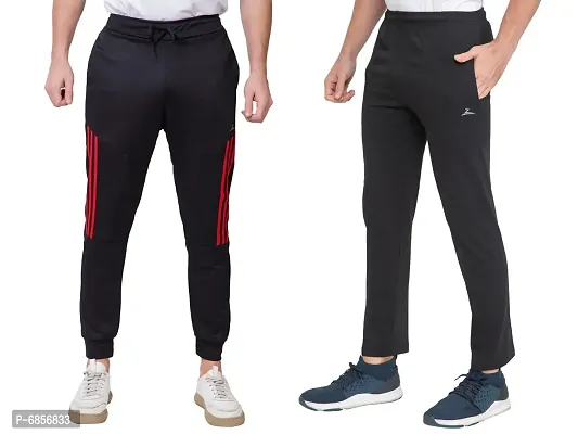Buy Alcis Black Cotton And Polyester Track Pant Online at Low Prices in  India - Paytmmall.com