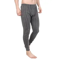Men Lower Thermal Combo With Same Colour- Dark Grey-thumb1