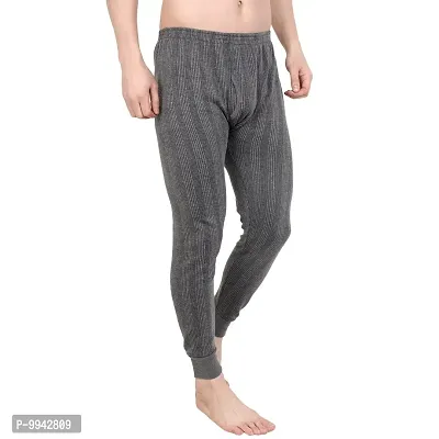 Men Lower Thermal Combo With Same Colour- Dark Grey-thumb2