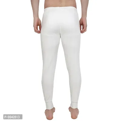 Zeffit Men Lower Thermal Combo With Same Colour- Off White-thumb3