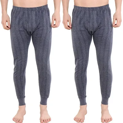 Zeffit Men Lower Thermal Combo With Same Colour- Navy