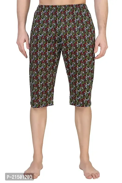 Buy Zeffit Printed Capri for Women, Three Fourth Pants for Women