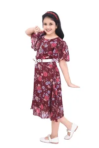 S Kay Fashion Girls Casual Dress Midi/Knee Length SE_D1-thumb2