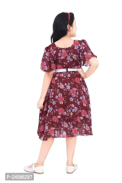 S Kay Fashion Girls Casual Dress Midi/Knee Length SE_D1-thumb5