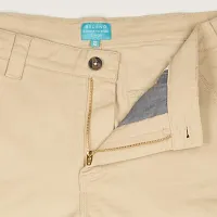 Alluring Beige Cotton Blend Solid Cargos For Men-thumb4