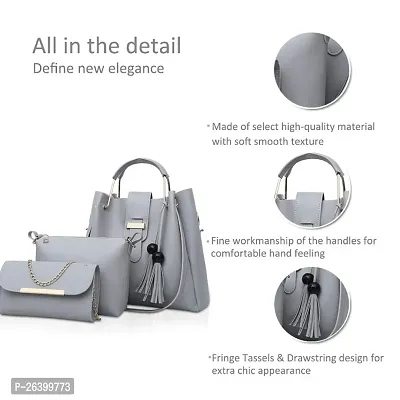 Ladies Purses 3pcs Set Handbags For Women Large Capacity Bags-thumb2