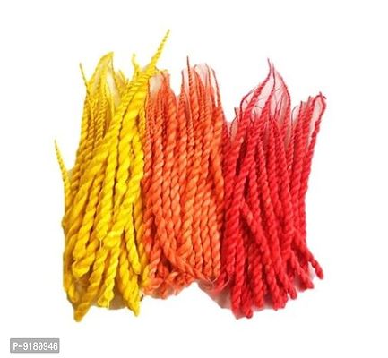 Religious Phool Batti Long Cotton Wicks Puja, 60 pcs 3inches