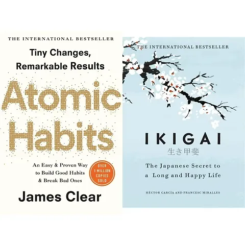 Atomic Habits + Ikigai (Set of 2 Books)