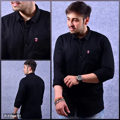 Trendy Stylish Cotton Long Sleeve Formal Shirt for Men