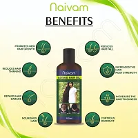 Naivam Adivasi Herbal Premium quality hair oil for hair Regrowth (Pack of 2 x 100ml)-thumb1