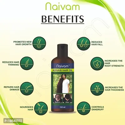 Naivam Adivasi Medicine All Type of Hair Problem Oil (Pack of 2 x 100ml)-thumb2
