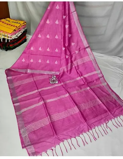 Art Silk Woven Design Sarees With Blouse Piece