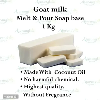 Atarangi Natural Goat Milk Soap Base(1KG)-thumb2