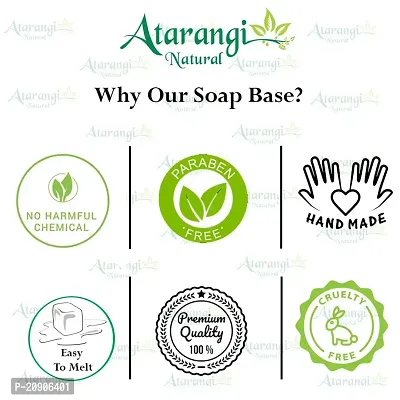 Atarangi Natural Goat Milk Soap Base(1KG)-thumb4