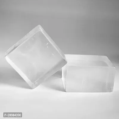 Glanz Naturals Ultra CLEAR GLYCERIN Soap Base SLS/SLES free Melt and Pour Transparent Soap base/soap Making-1 kg