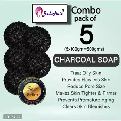 Activated Charcoal Soap For Women Skin Whitening, Acne, Blackheads, Anti Wrinkle, Pimple Skin Care Soap