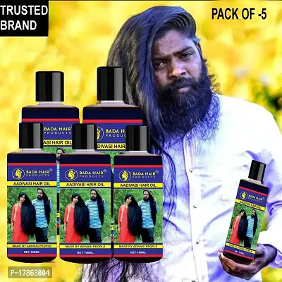 BADAHAIR Adivasi Jadibuti Natural Hair Growth Hair Oil  (500 ml)