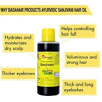 Badahair products Ayurvedic Sanjivani Hair Oil For Premium Cold Pressed Oil 200ml-thumb2