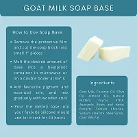 Glanz naturals goat milk melt and pour glycerin soap base-1 kg-thumb3