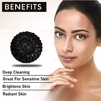 Mahalaxmi Creation Skin Whitening, Acne, Blackheads, Skin Care Morchito Activated Charcoal Soap For Women ( Pack of 2 ) 2 x 100 g-thumb3