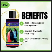 BADA HAIR Herbal Hair Oil Herbal Pure Adivasi Hair Growth  Hair Fall Control Oil 100ml-thumb2