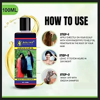 BADA HAIR Herbal Hair Oil Herbal Pure Adivasi Hair Growth  Hair Fall Control Oil 100ml-thumb3