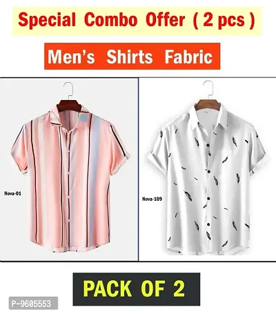 Trendy Men Casual Printed Shirt Combo-thumb0
