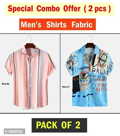 Trendy Men Casual Printed Shirt Combo-thumb0