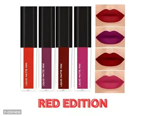New Lipstick Pack Of 4 - Red-thumb0