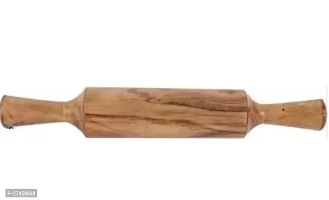 Wood Chapatti/Roti Belan Rolling Pin For Kitchen-thumb0