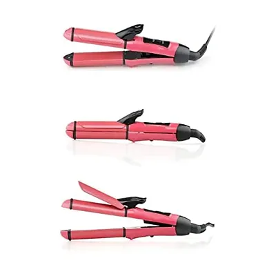 SarjuZone 2in1 Ceramic Plate and Plus Hair Curler Machine for Women  Pink Ceramic Plate for Women Hair Straightener Hair Straightener Price in  India Full Specifications  Offers  DTashioncom