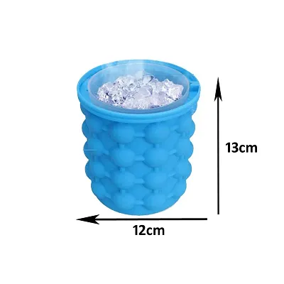 New Product Portable Ice Cube Maker Genie Space-Saving Silicone Ice Bucket  - Buy New Product Portable Ice Cube Maker Genie Space-Saving Silicone Ice  Bucket Product on