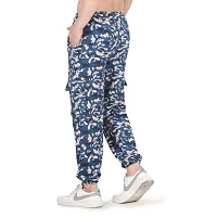 Mens Military Camouflage Print Cargo Joggers-thumb1