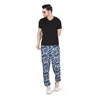 Mens Military Camouflage Print Cargo Joggers-thumb3
