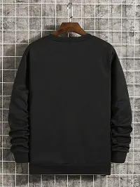 Stylish Men Cotton Fleece Blend Sweatshirts-thumb1
