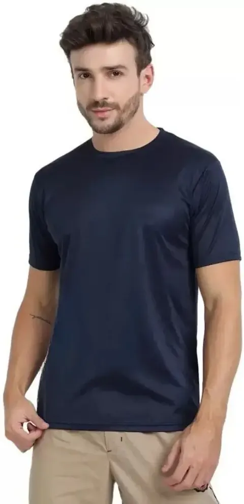 Mens  Classy Polyester Tees