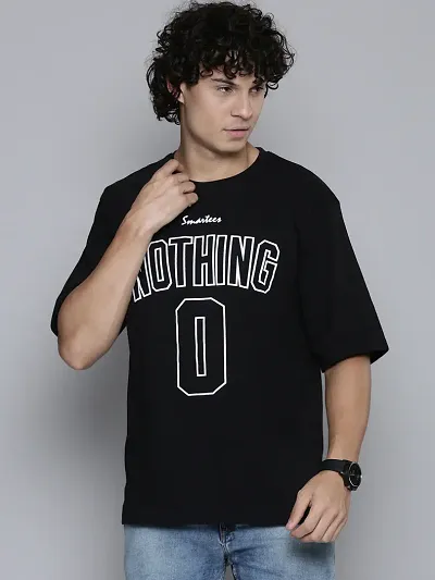 Mens  Cotton Blend Classy Oversized Tees