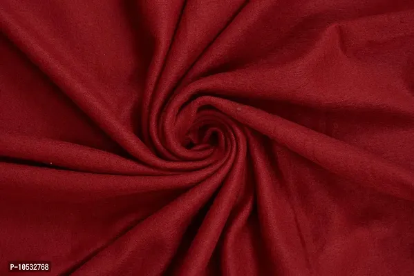 Comfortable Maroon Cotton Solid Blankets-thumb4