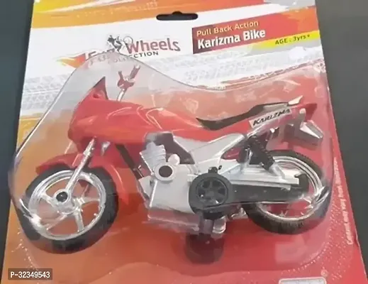 Beautiful Red Plastic Bike Toy For Kids-thumb0