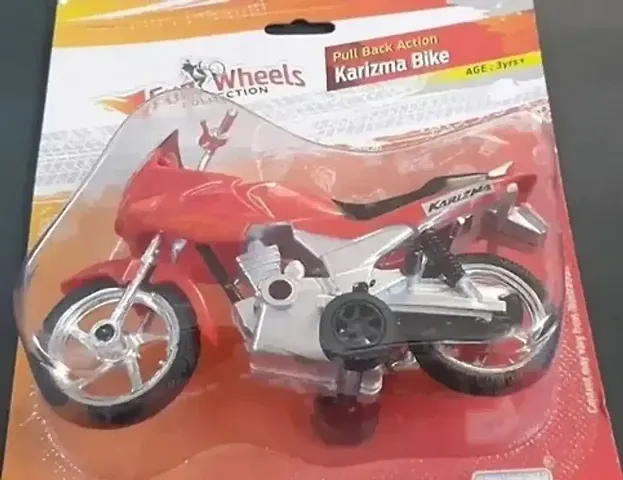 Beautiful Red Plastic Bike Toy For Kids