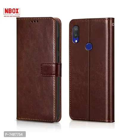 MI REDMI Y3 FLIP COVER BROWN-thumb0