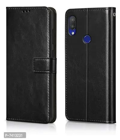 MI REDMI 7 FLIP COVER BLACK