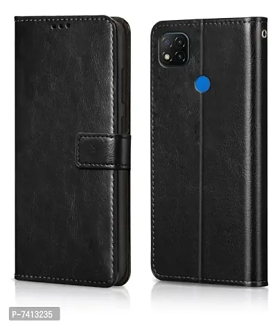 MI REDMI 9 FLIP COVER BLACK-thumb0