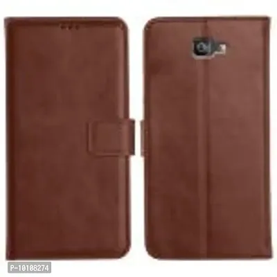 Gunvar India Premium Leather Flip Cover Compatible Model Samsung Galaxy J7 Prime/J7 Prime 2/On Nxt
